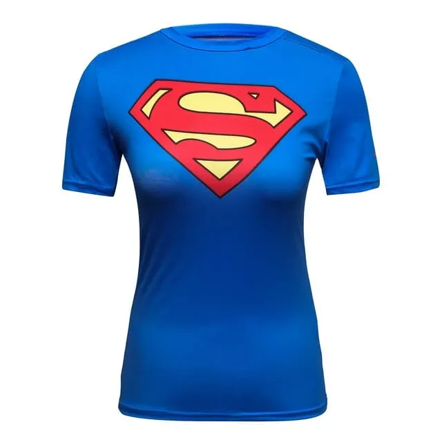 3D Print Superhero Compression T-Shirt  20 Plus Variations
