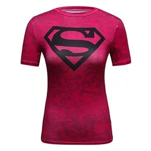 3D Print Superhero Compression T-Shirt  20 Plus Variations
