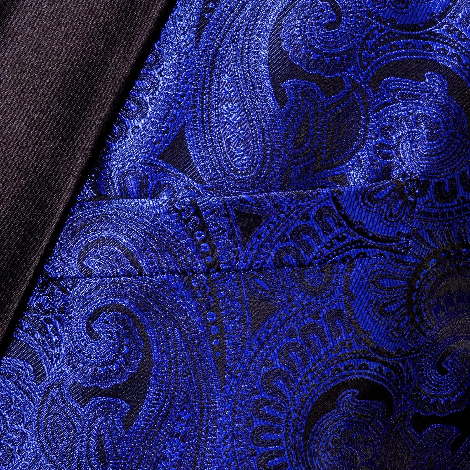 Barry.Wang Blazer for Men Paisley Sport Coat Lightweight Suit Jacket Regular Tuxedo Flower Mardi Gras Carnival Gift