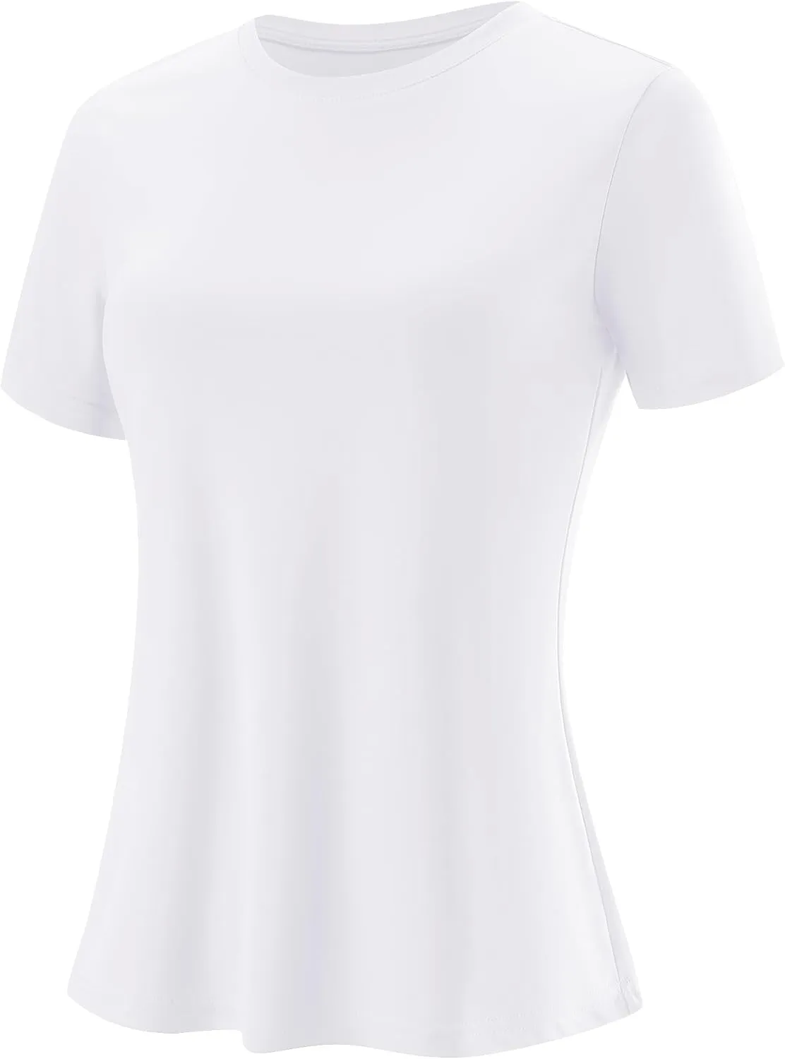 Blingfit Workout Tops for Women Short Sleeve Yoga Shirts Sports Gym Tshirts Quick Drying Running Top UPF 80  Sun Protection