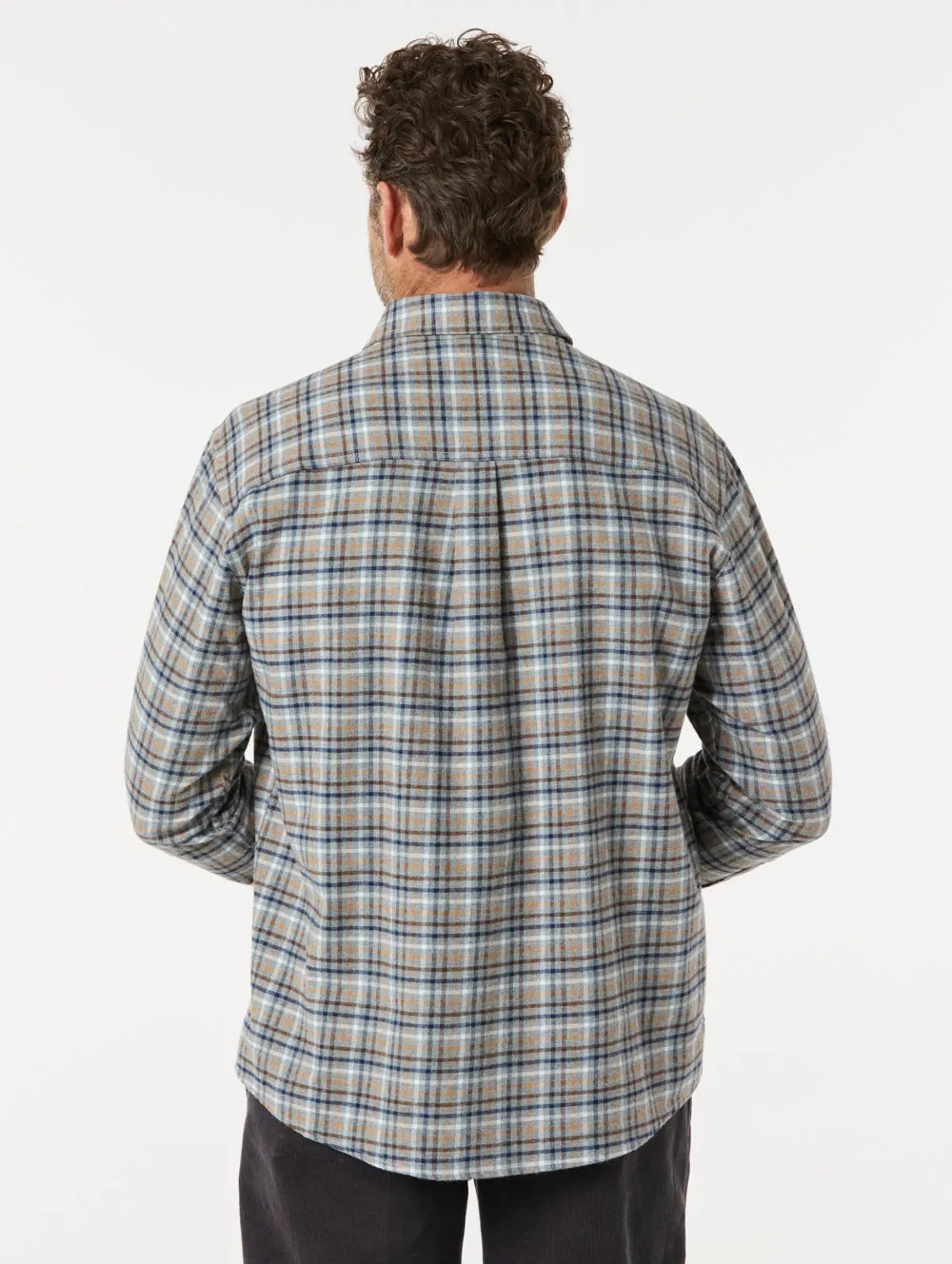 Brennan Cotton Brush Shirt