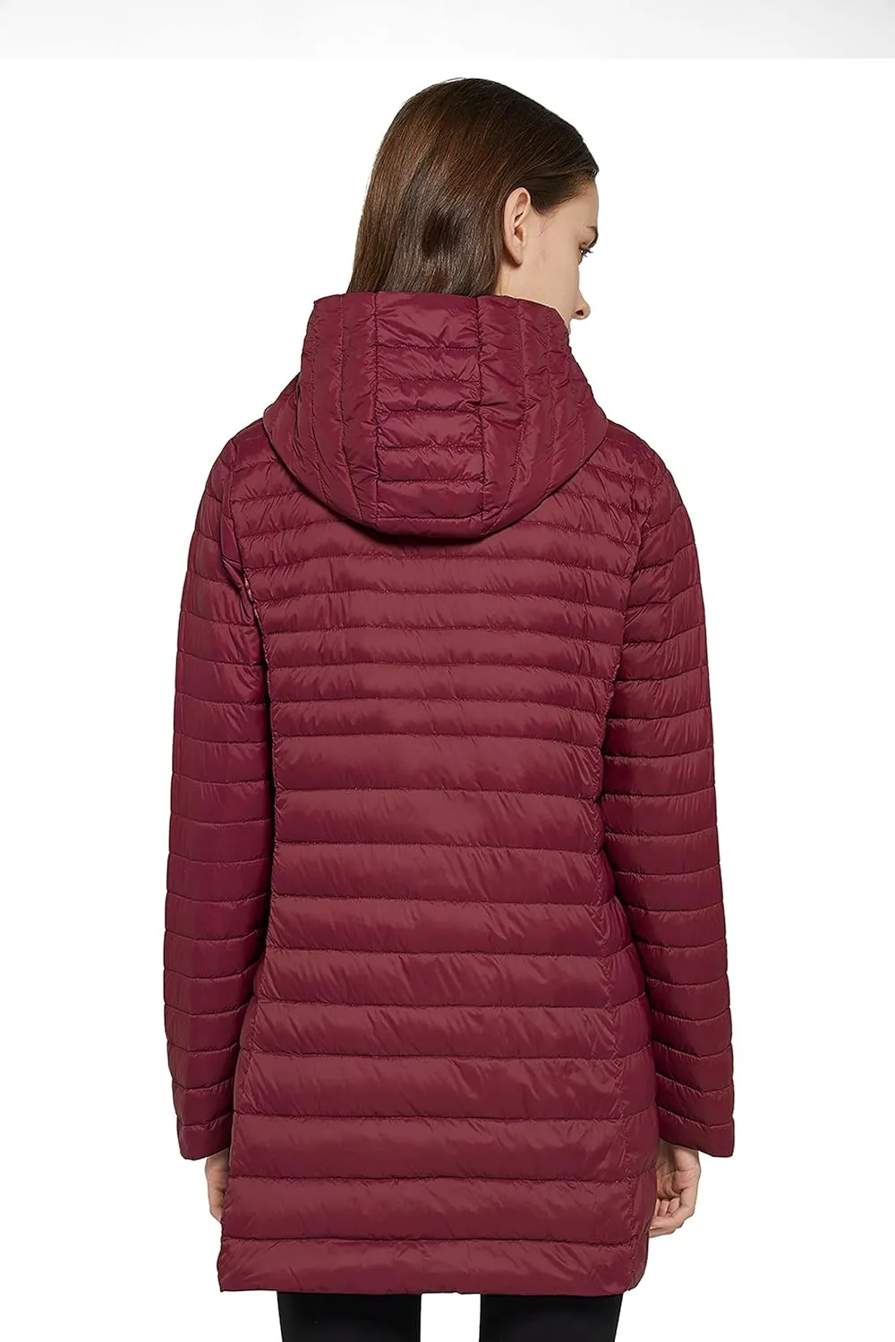 ELEZAY Women's Packable Down Jacket Mid Length Lightweight Puffer Coats Quilted