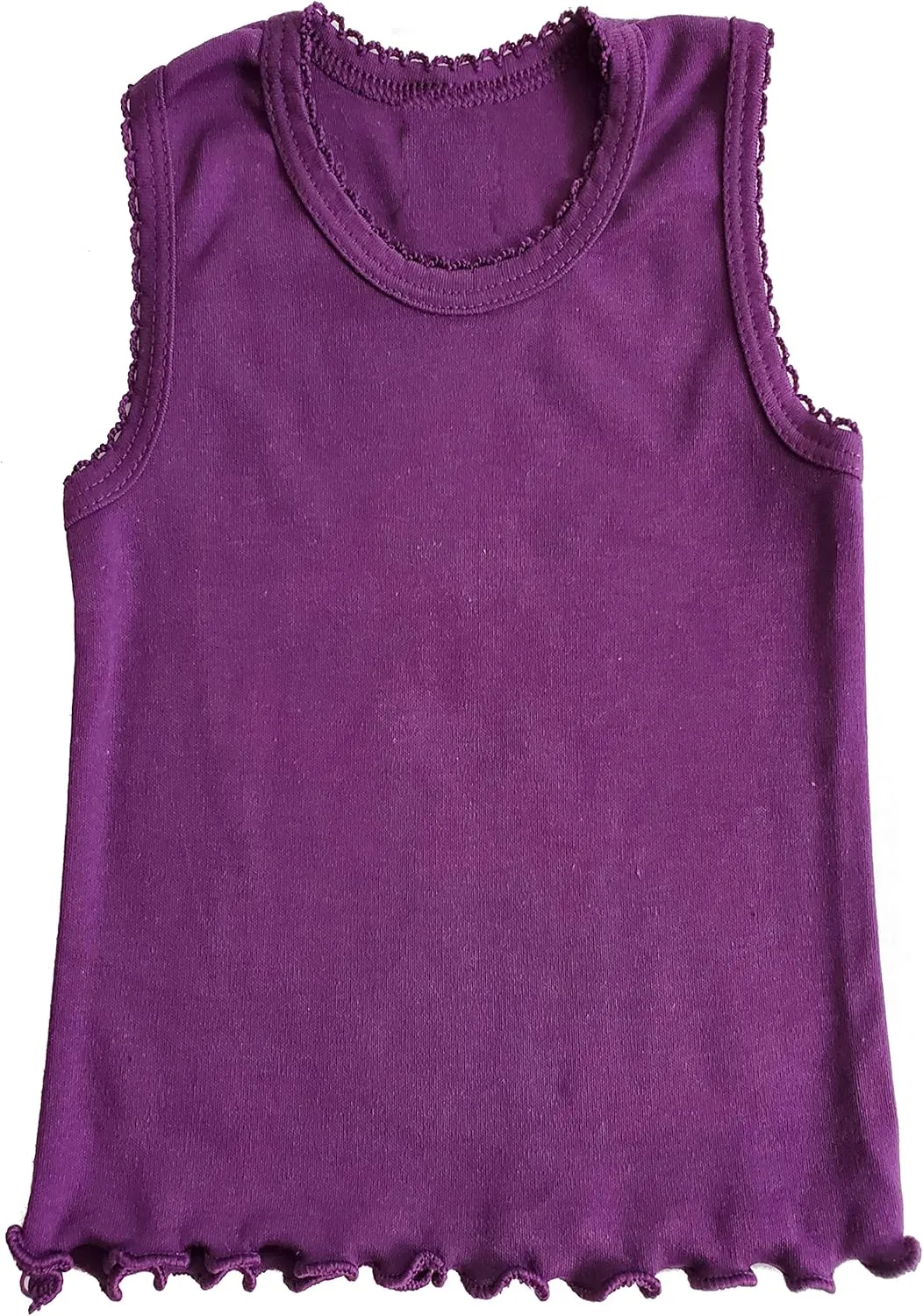 Girls Tank Top Camisoles, Pack of 8, White and Floral Print, Sleeveless Cotton Undershirts