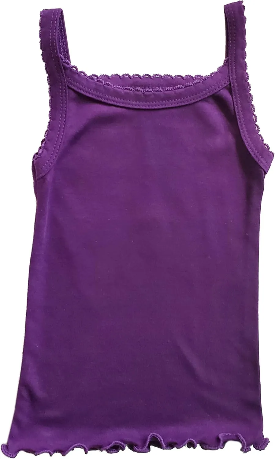 Girls Tank Top Camisoles, Pack of 8, White and Floral Print, Sleeveless Cotton Undershirts