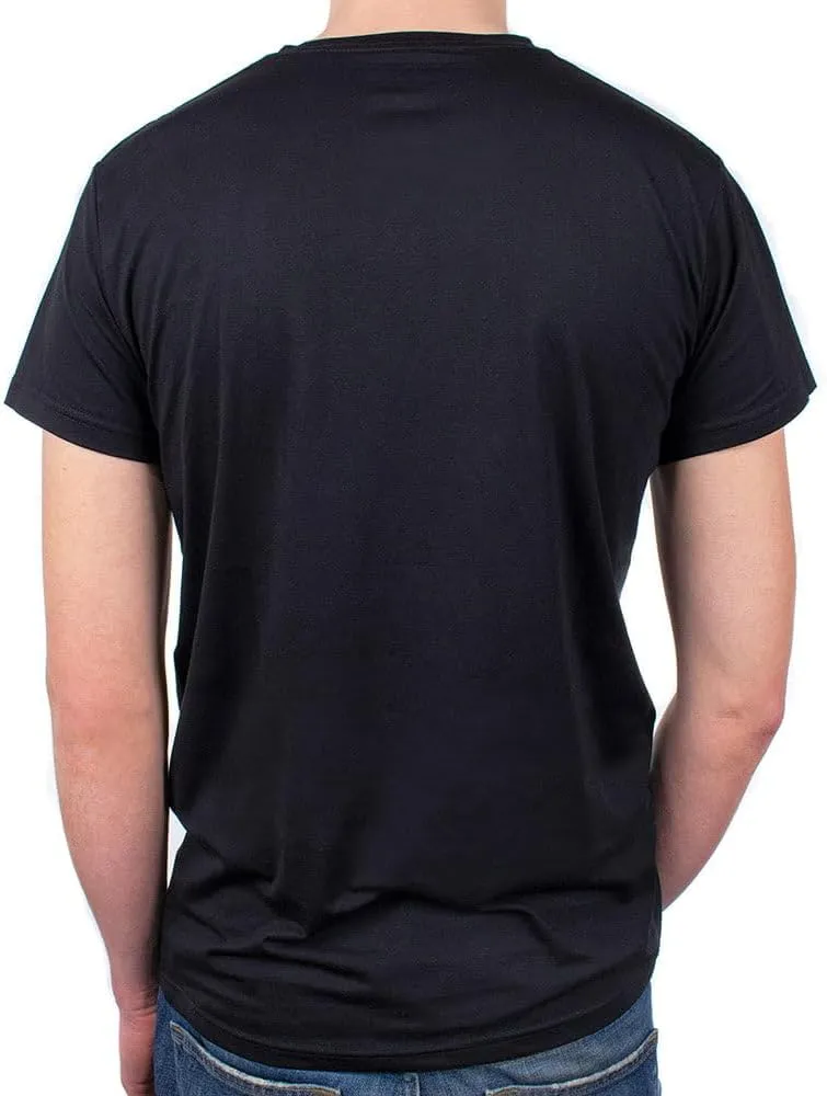 GOLBERG G Mens 3 Pack Short Sleeve V-Neck or Crew Neck Basic Undershirts - Ultra Soft Comfort - Black or White