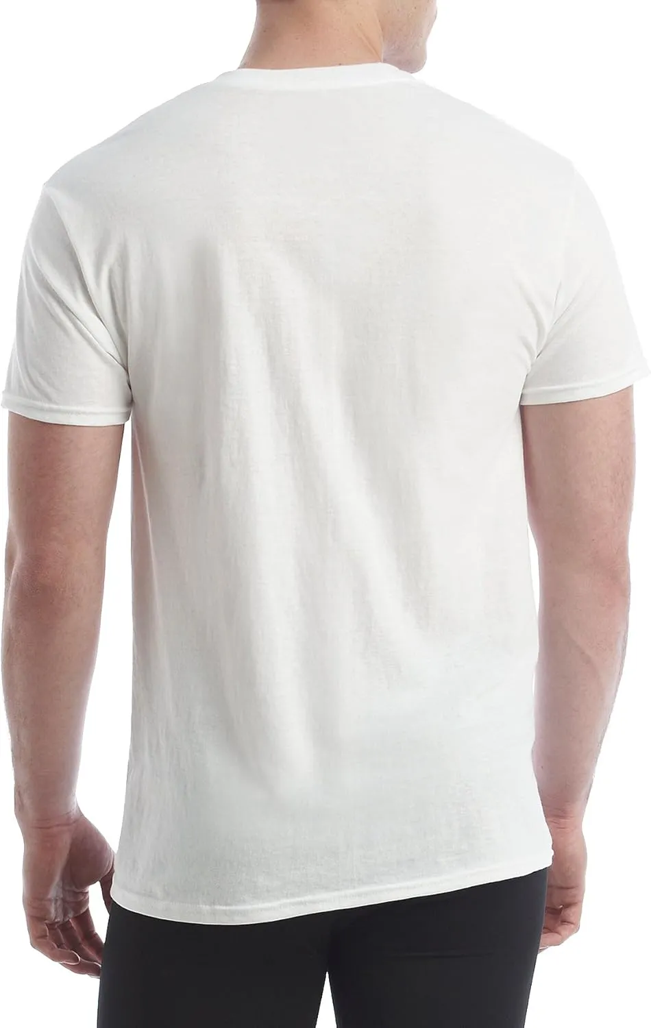 Hanes Men's Comfort Fit V-Neck Undershirt 4-Pack