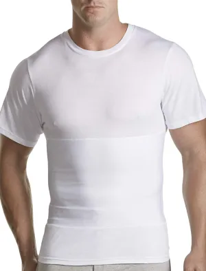 Harbor Bay by DXL Big and Tall Shapewear Crewneck T-Shirt