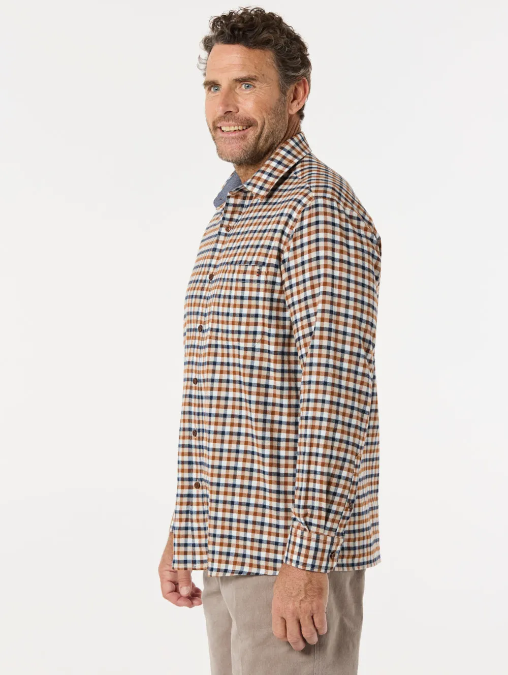 Hester Cotton Brush Shirt