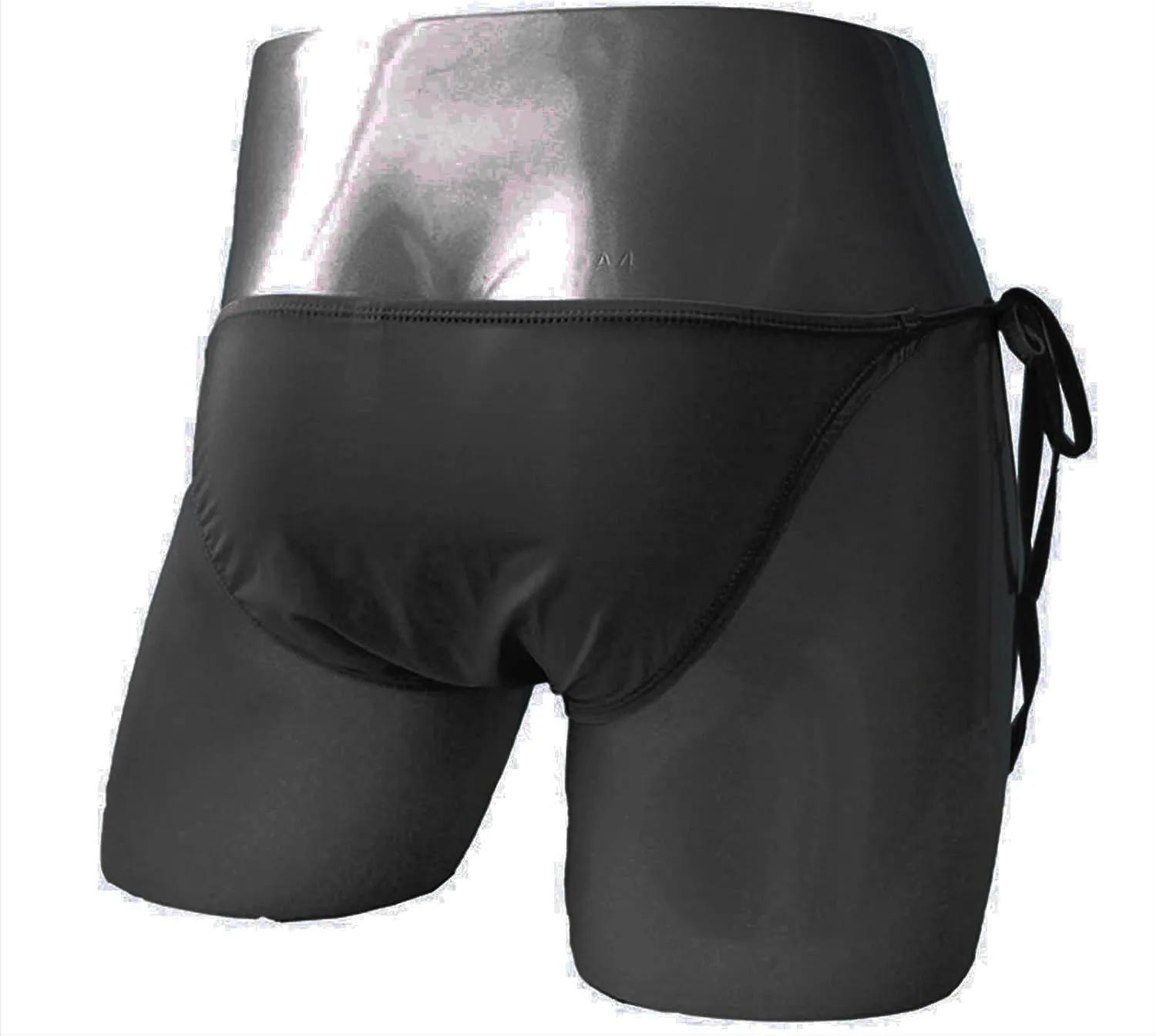 JEsilunmaMY Mens Side Tie Bikini Briefs Low Rise Ice Silk Bulge Sissy G-String Thongs Strappy Breathable Underwear Panties