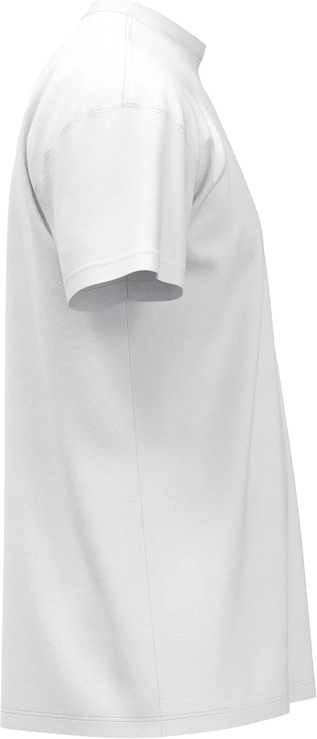 Maks Men's 100% Cotton 3 Pack Pre-Washed Ultra Soft Multipack Crew Neck Premium T-Shirts Undershirts