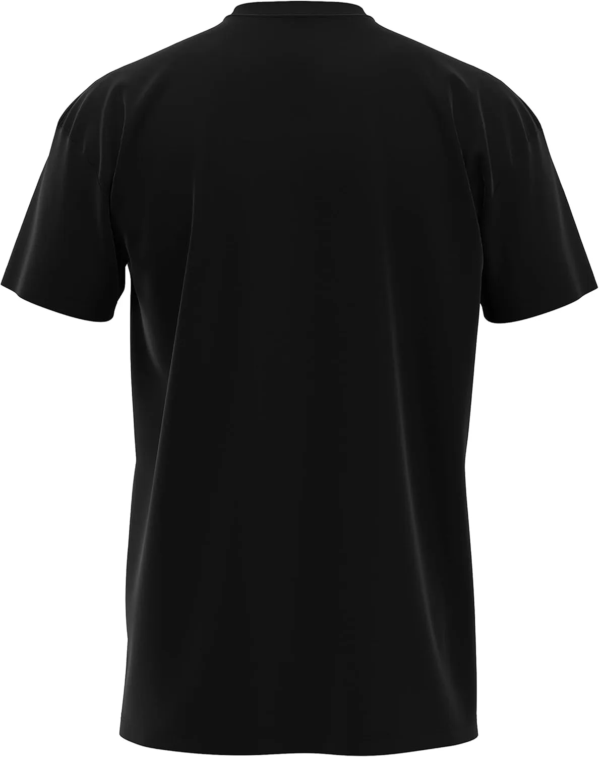 Maks Men's 100% Cotton 3 Pack Pre-Washed Ultra Soft Multipack Crew Neck Premium T-Shirts Undershirts