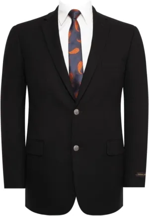Men's Elegant Classic Fit Blazer Stretch Sport Coat Two Button Suit Jacket Regular & Big and Tall Sizes