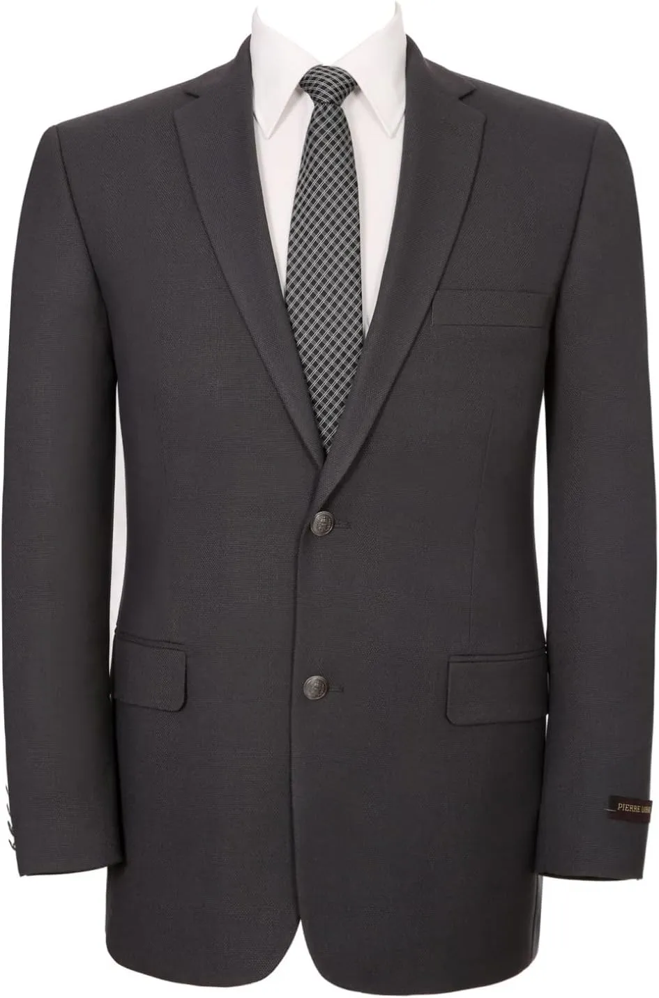 Men's Elegant Classic Fit Blazer Stretch Sport Coat Two Button Suit Jacket Regular & Big and Tall Sizes