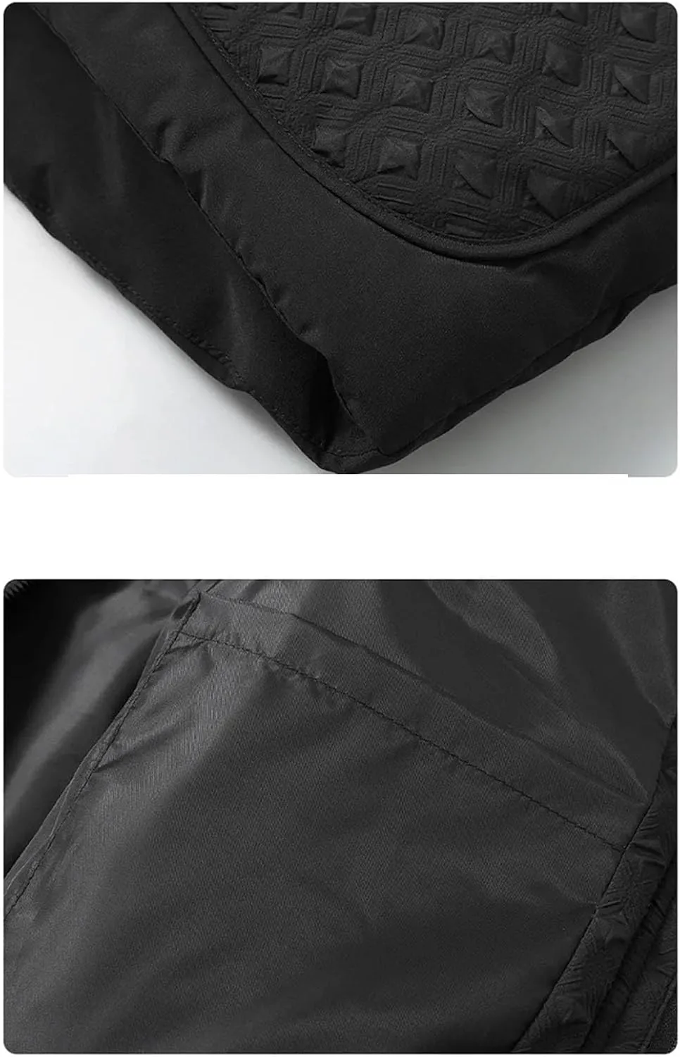 Men's Vest Hooded Warm Turtleneck Sleeveless Jacket Coats Cotton Padded Waistcoat Male Work Down Vests