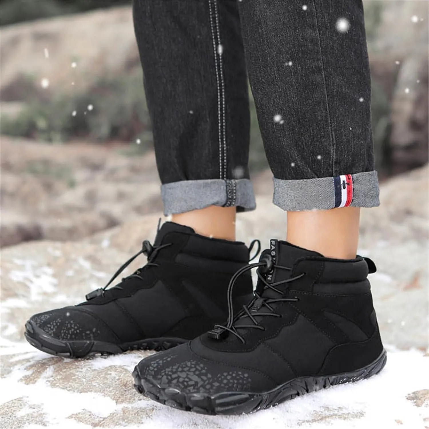 Mens Work Boots Soft Toe Hiking Sneakers Ankle Booties Women Workout Shoes Steel Toe Waterproof Outdoor Shoes Lightweight Anti Slip Hike Grounded Footwear