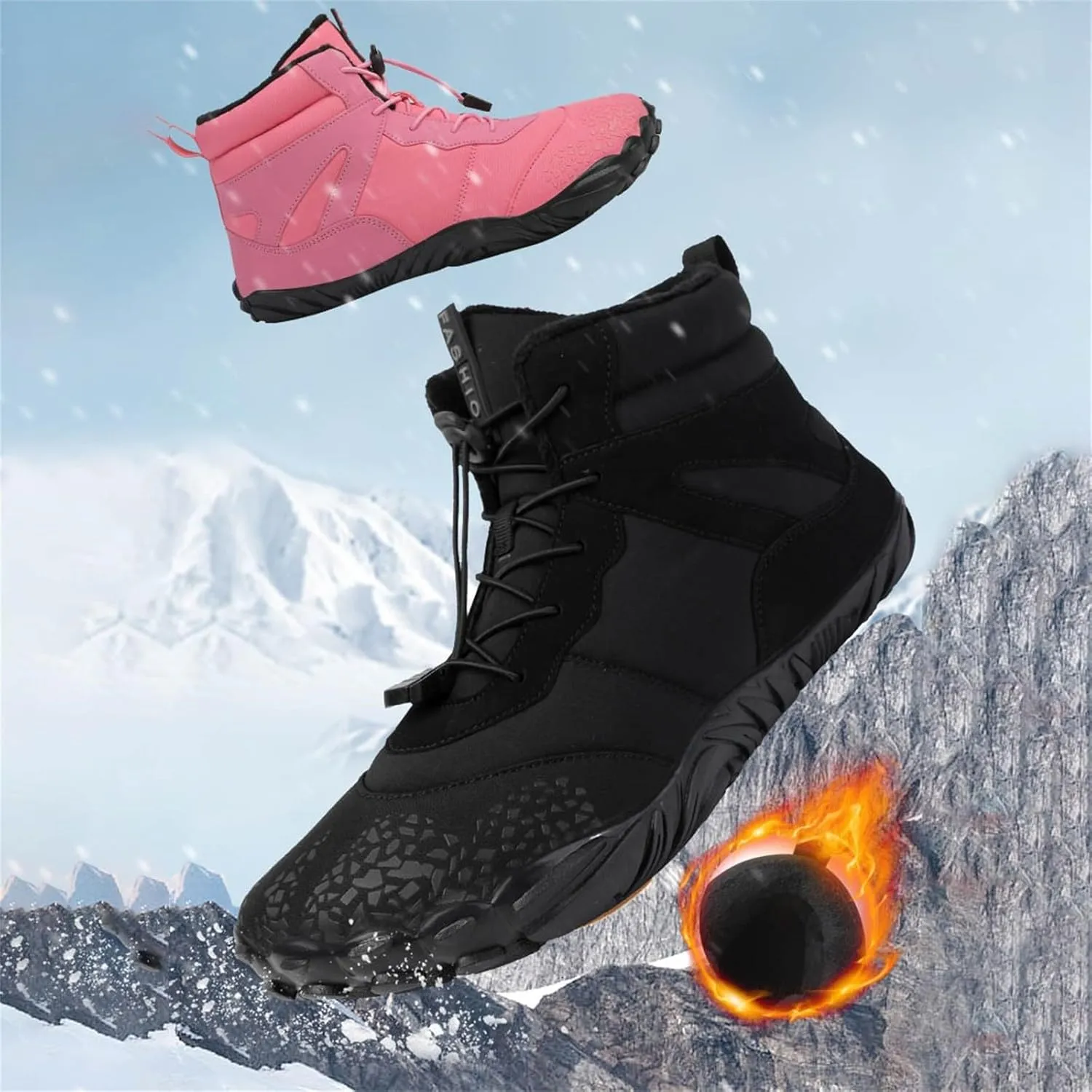 Mens Work Boots Soft Toe Hiking Sneakers Ankle Booties Women Workout Shoes Steel Toe Waterproof Outdoor Shoes Lightweight Anti Slip Hike Grounded Footwear