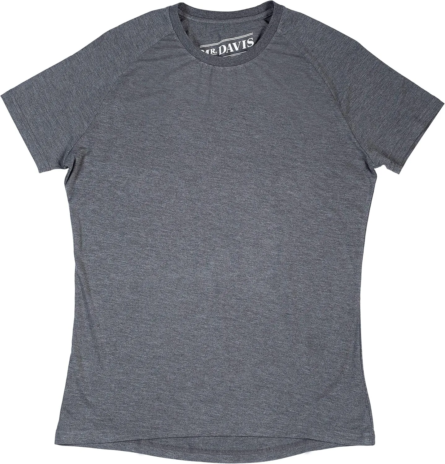Mr. Davis Men's Bamboo Viscose Tailored Cut Crew Neck Undershirt