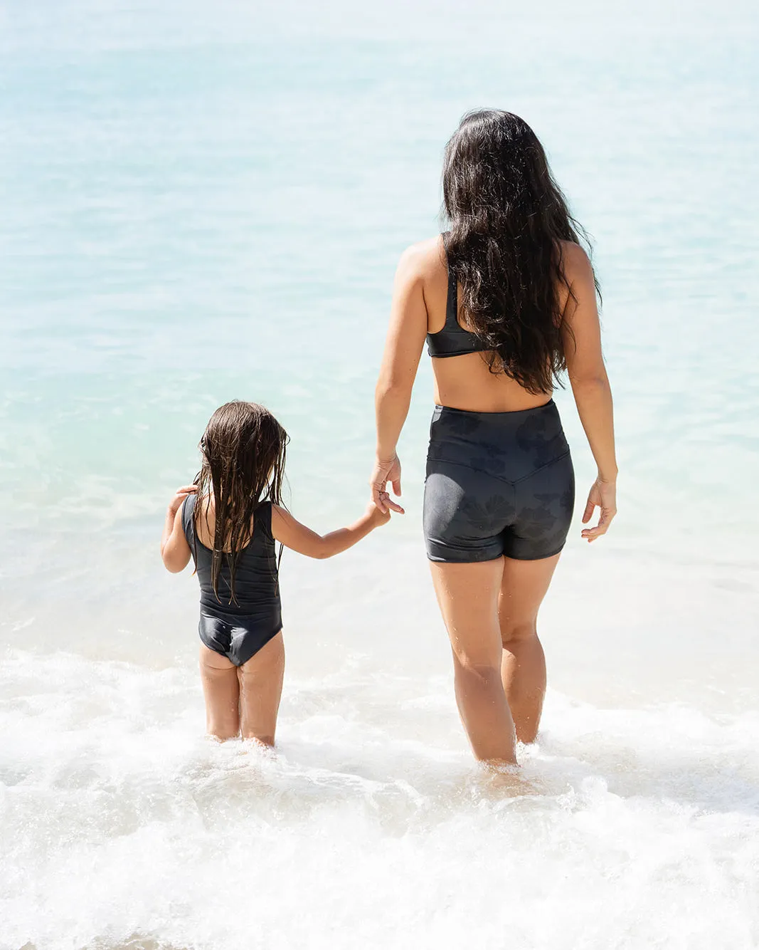NEW | The Whine High-Waisted Swim Shorts | Quick-Dry, Double-Lined Compression with Extended Waist Support | Ka P Hiwa