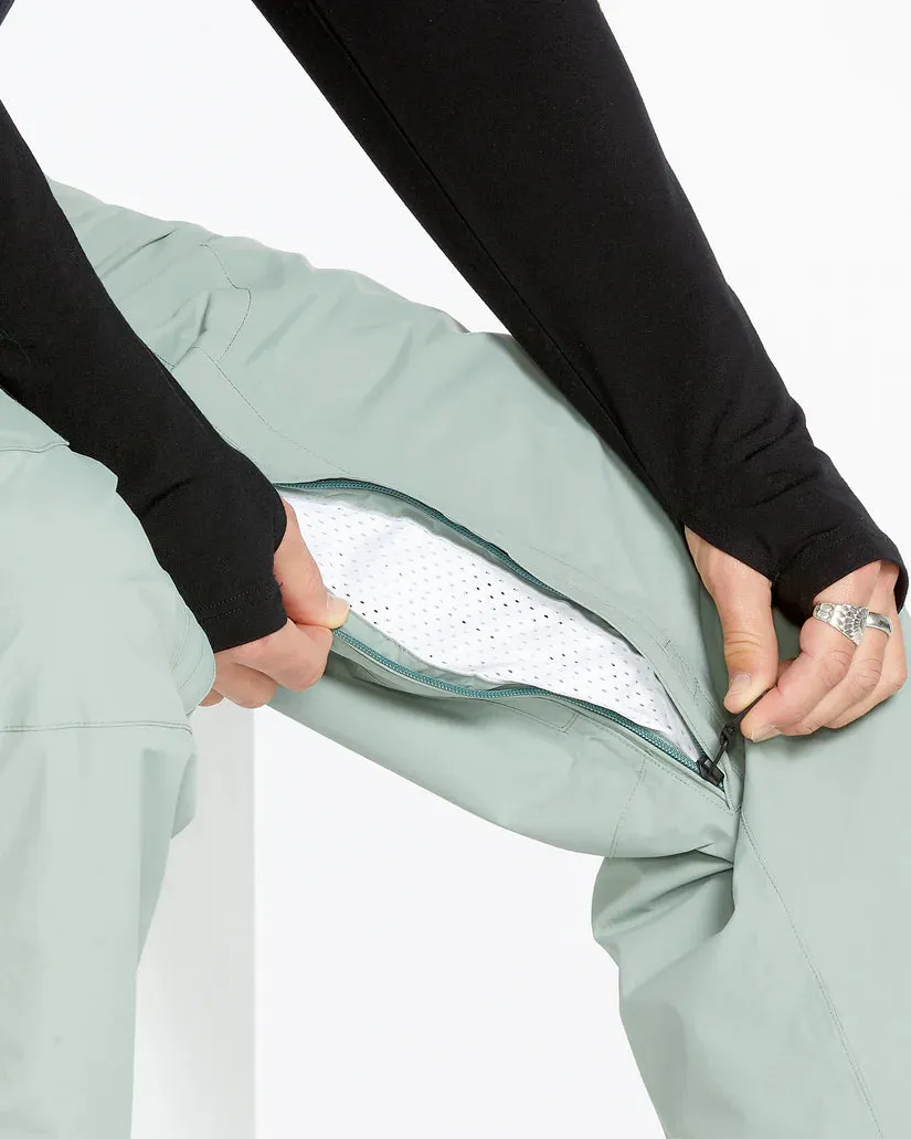 Volcom Men's L GORE-TEX Snow Pants Agave G1352505_AGV