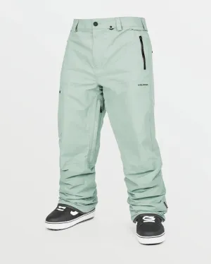 Volcom Men's L GORE-TEX Snow Pants Agave G1352505_AGV