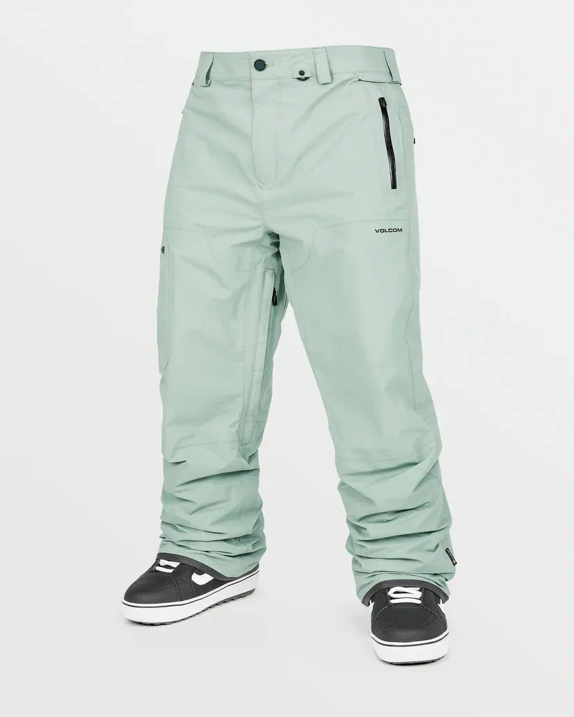 Volcom Men's L GORE-TEX Snow Pants Agave G1352505_AGV