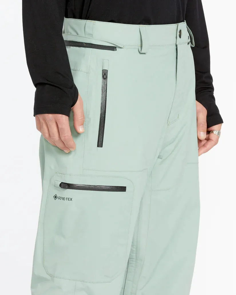 Volcom Men's L GORE-TEX Snow Pants Agave G1352505_AGV