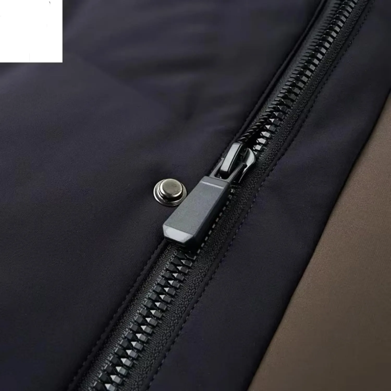 Winter Warm Down Jacket Men's Business Casual Long Hooded Warm Coat Male Lightweight Down Jacket