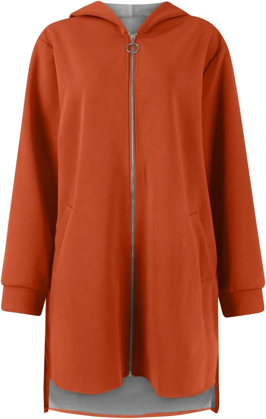 Womens Fall Fashion 2024 Oversized Dressy Cardigans Long Lightweight Coat Fall Sweater Jacket Outerwear with Pockets