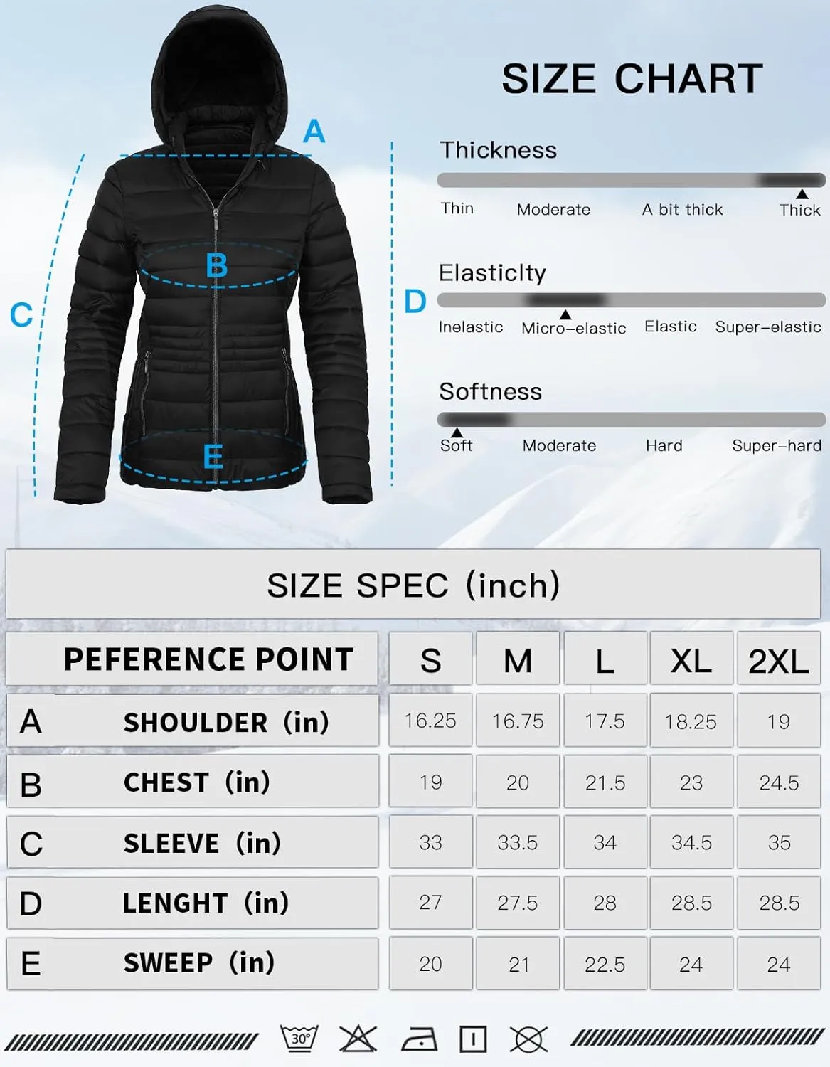 Women's Lightweight Puffer Jacket Quilted Winter Coats with Detachable Hood
