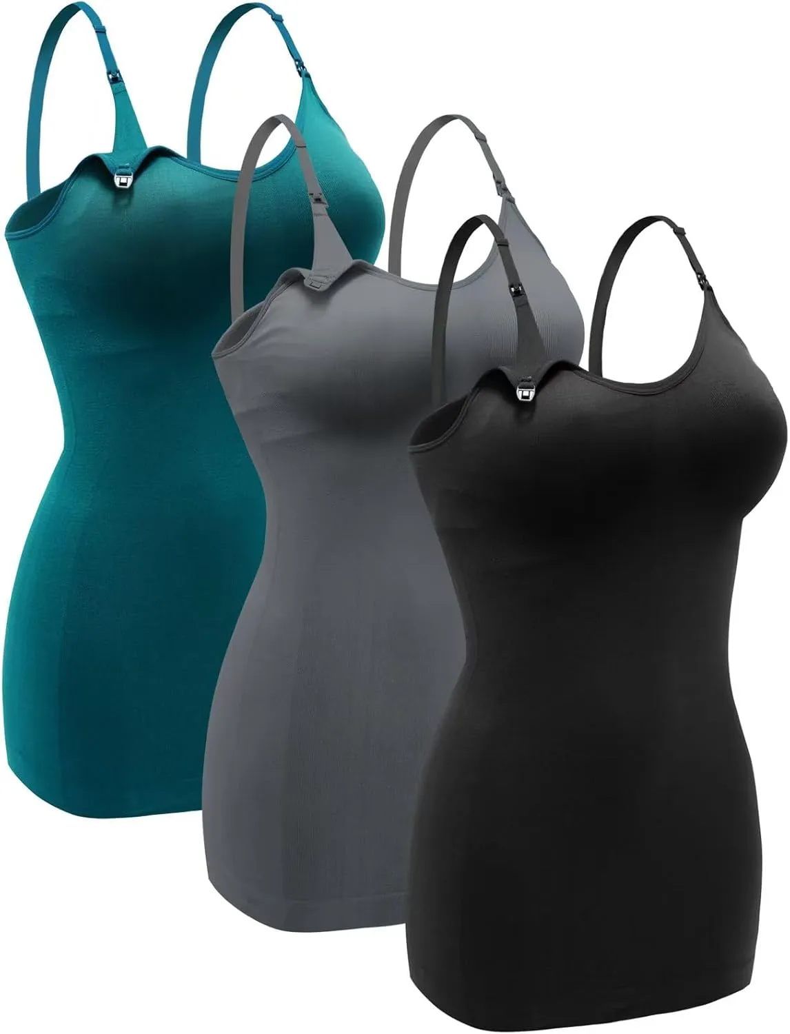 Womens Seamless Nursing Tank Tops for Women Breastfeeding Maternity Cami Bra