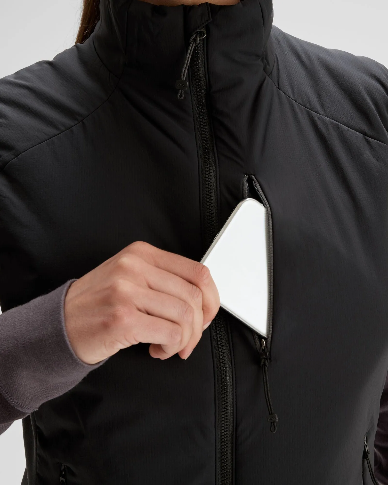 Women's Seeker PrimaLoft® Active Vest - Black Stingray